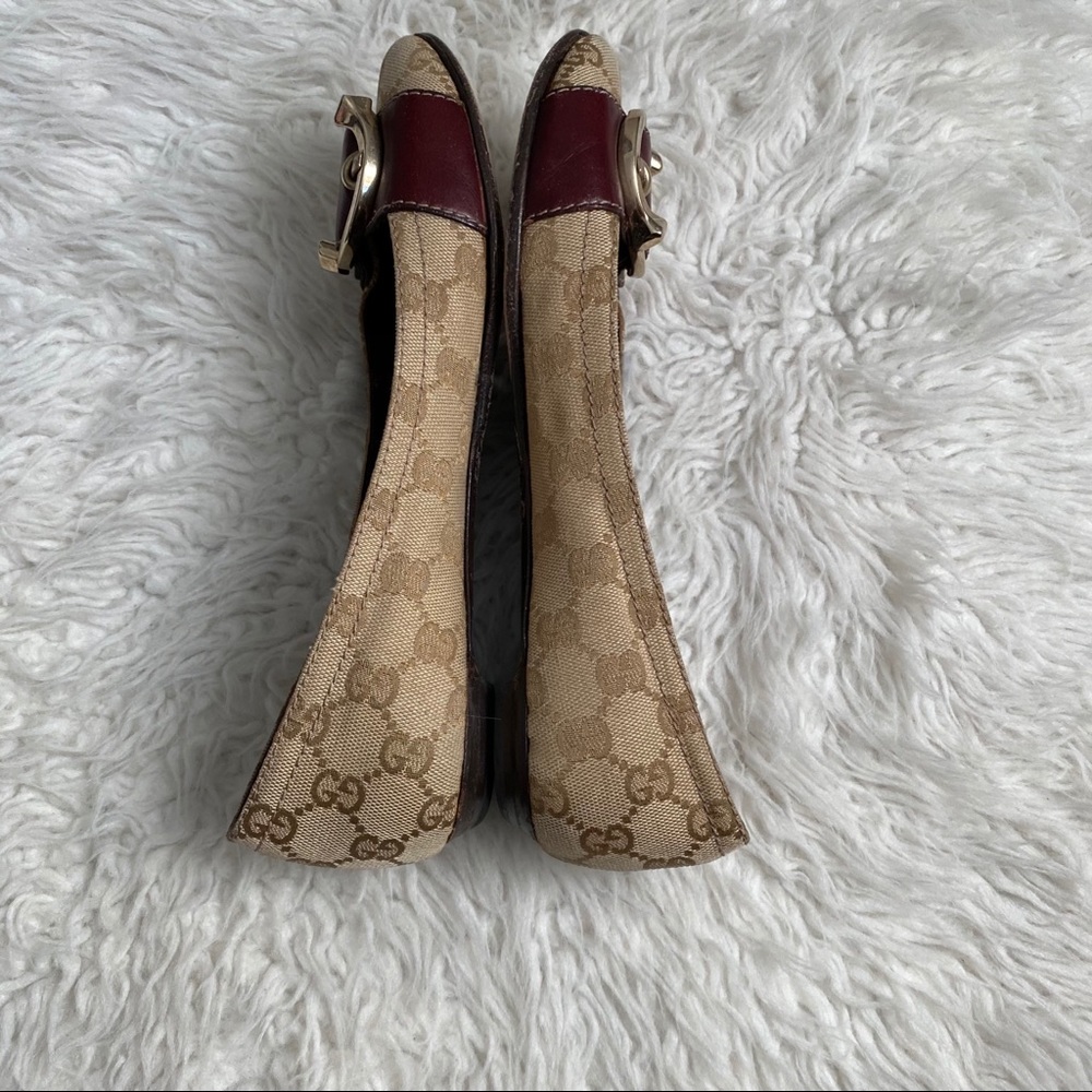 Gucci Monogram Flats - Picture 4 of 12